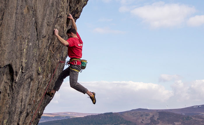 Alan Cassidy on The Force 8b at Brin Rock