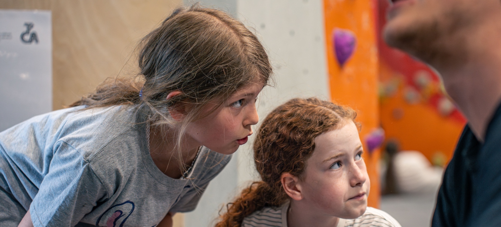 Kids climbing in The Prop Store